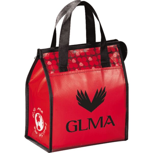 Laminated Non-Woven 6 Can Lunch Cooler Thumbnail